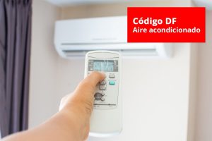 Código DF aire acondicionado